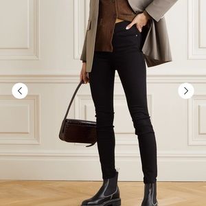 Frame Le Skinny black jeans